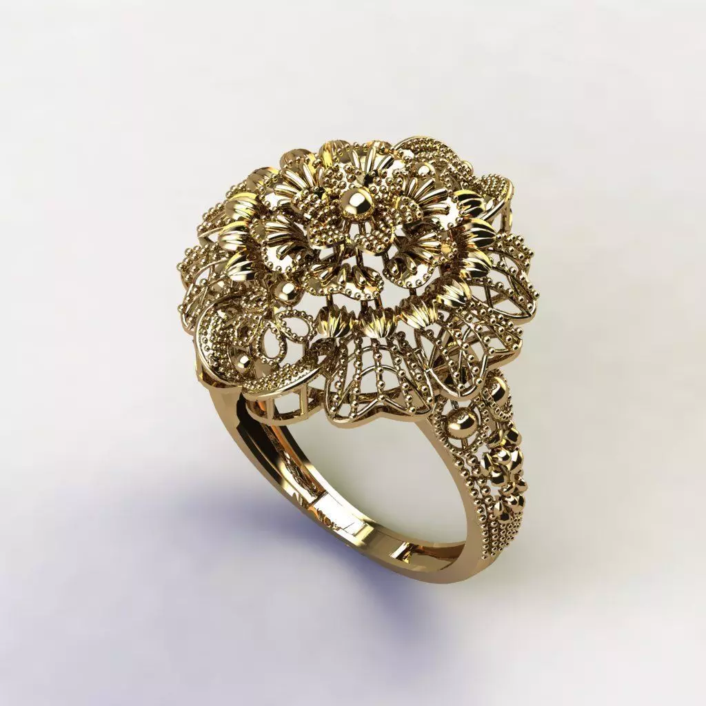 Rings 3D print model_0