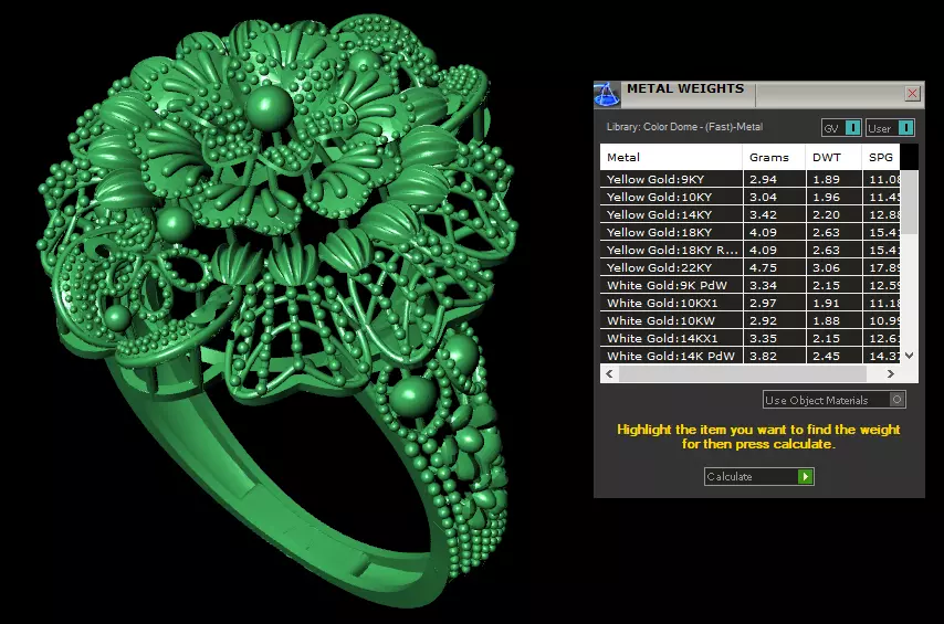 Rings 3D print model_3