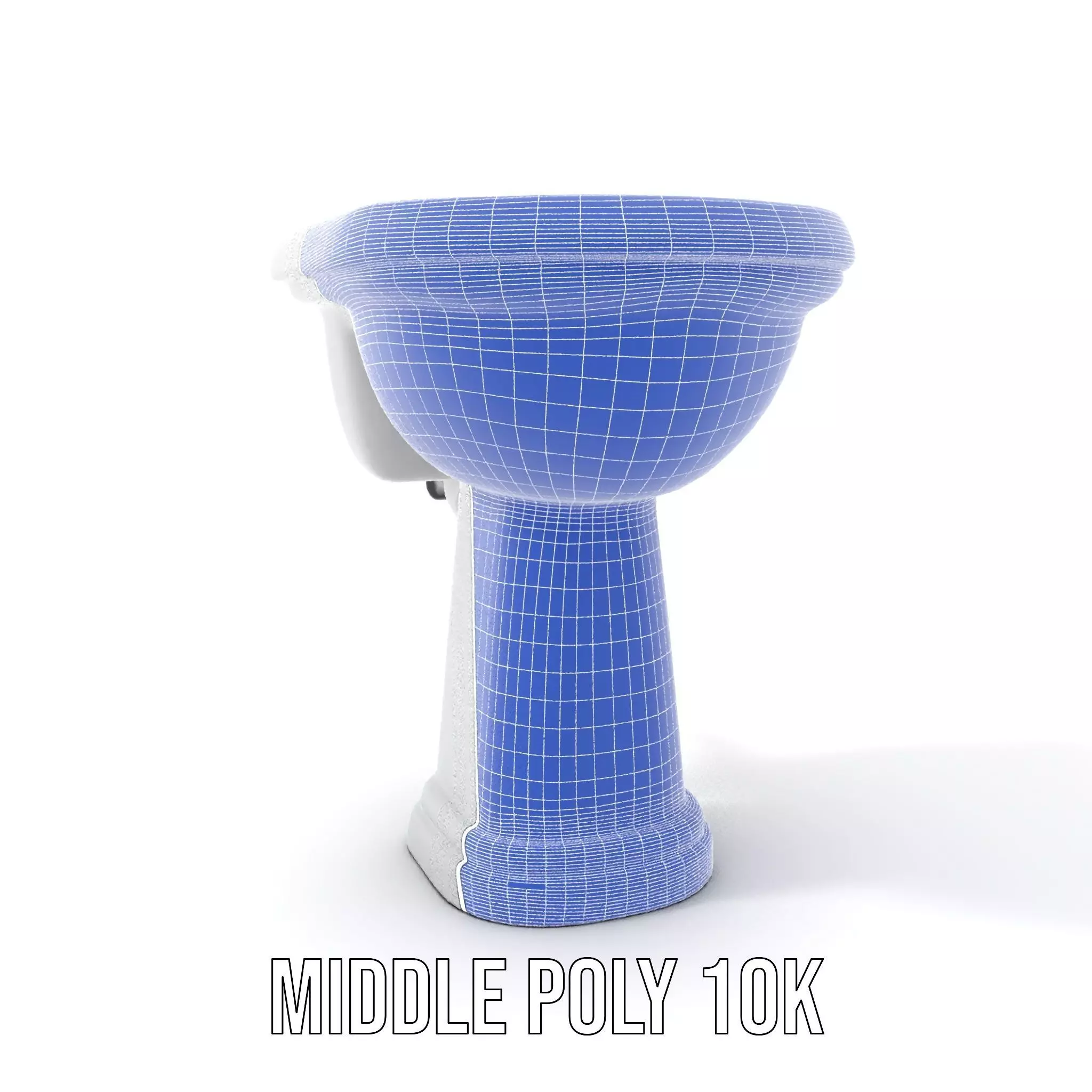 Classic White Sink model pack Low-poly 3D model_24