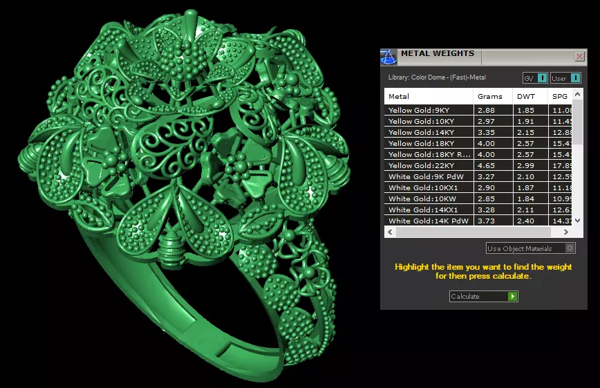 Rings 3D print model_3