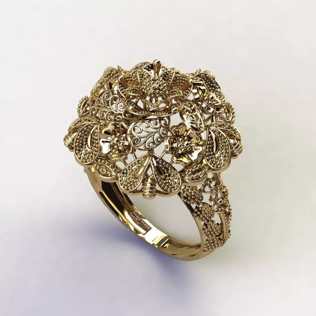 Rings 3D print model_0