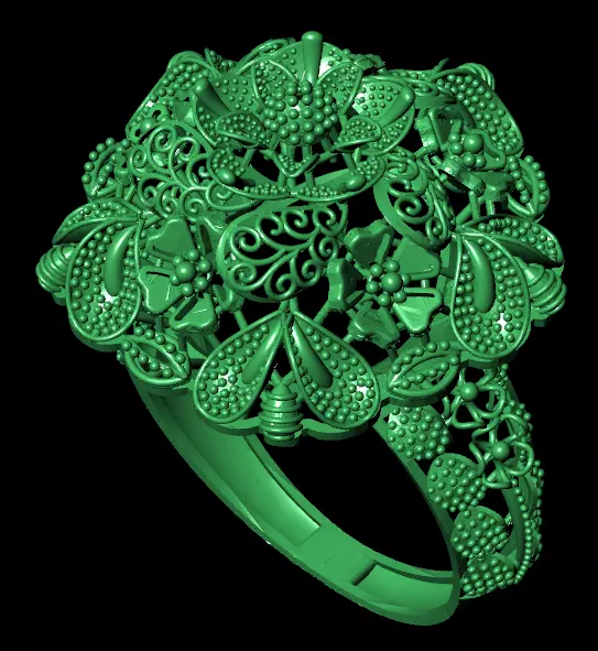 Rings 3D print model_2