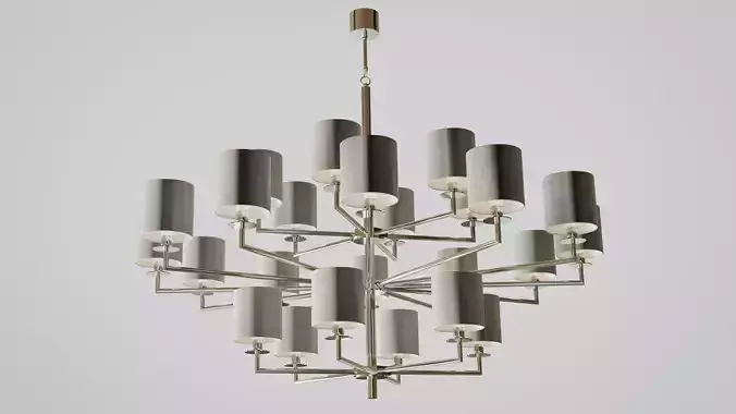 COMETA  Chandelier 3dModel