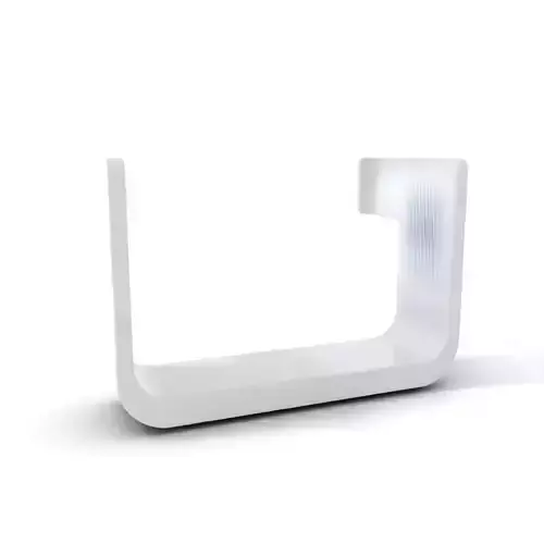 Sleek Silver Handle model pack Low-poly 3D model