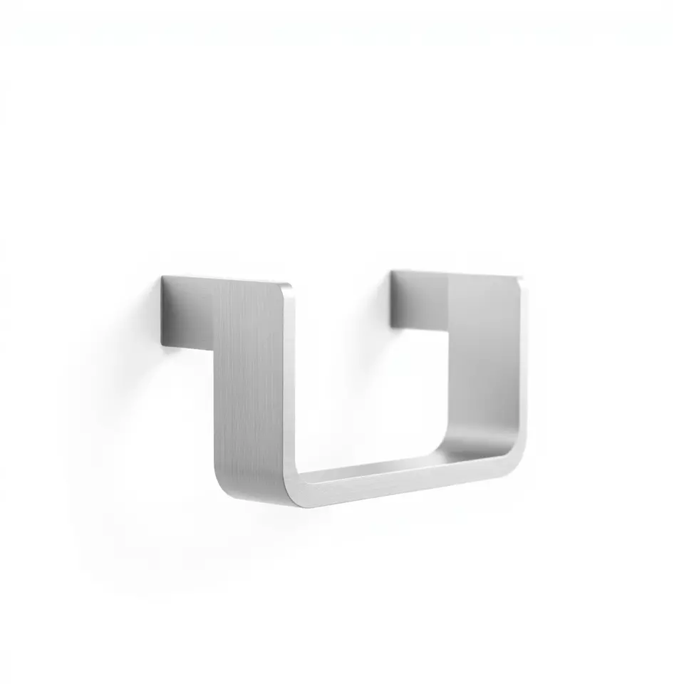 Sleek Silver Handle model pack Low-poly 3D model_2