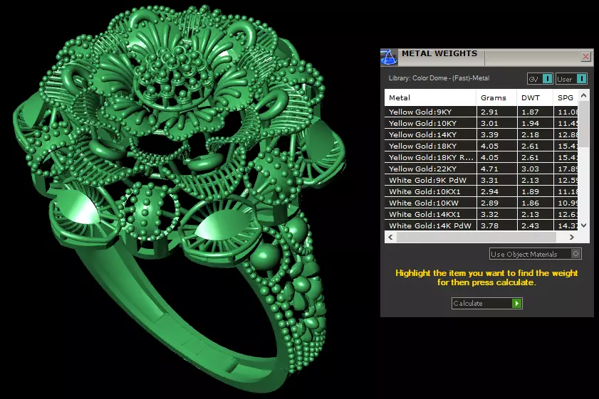 Rings 3D print model_3
