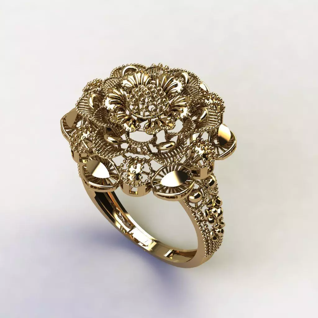 Rings 3D print model_0