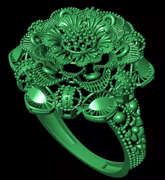 Rings 3D print model_2