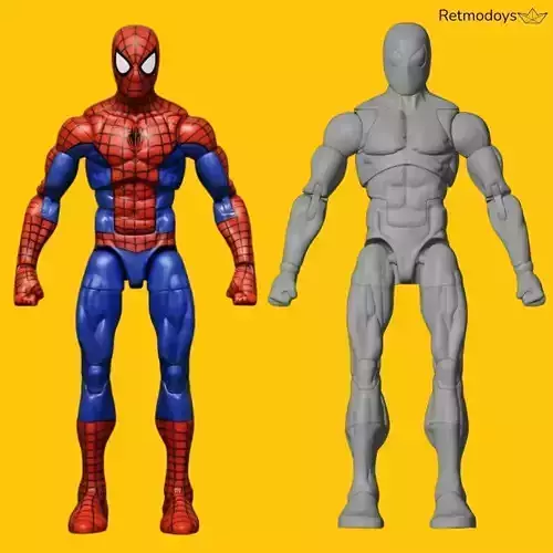 Spiderman Marvel Legends - Articulated Action Figure