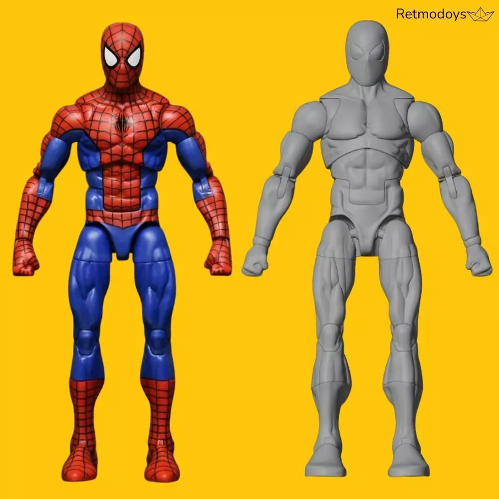 Spiderman Marvel Legends - Articulated Action Figure 3D print model_0
