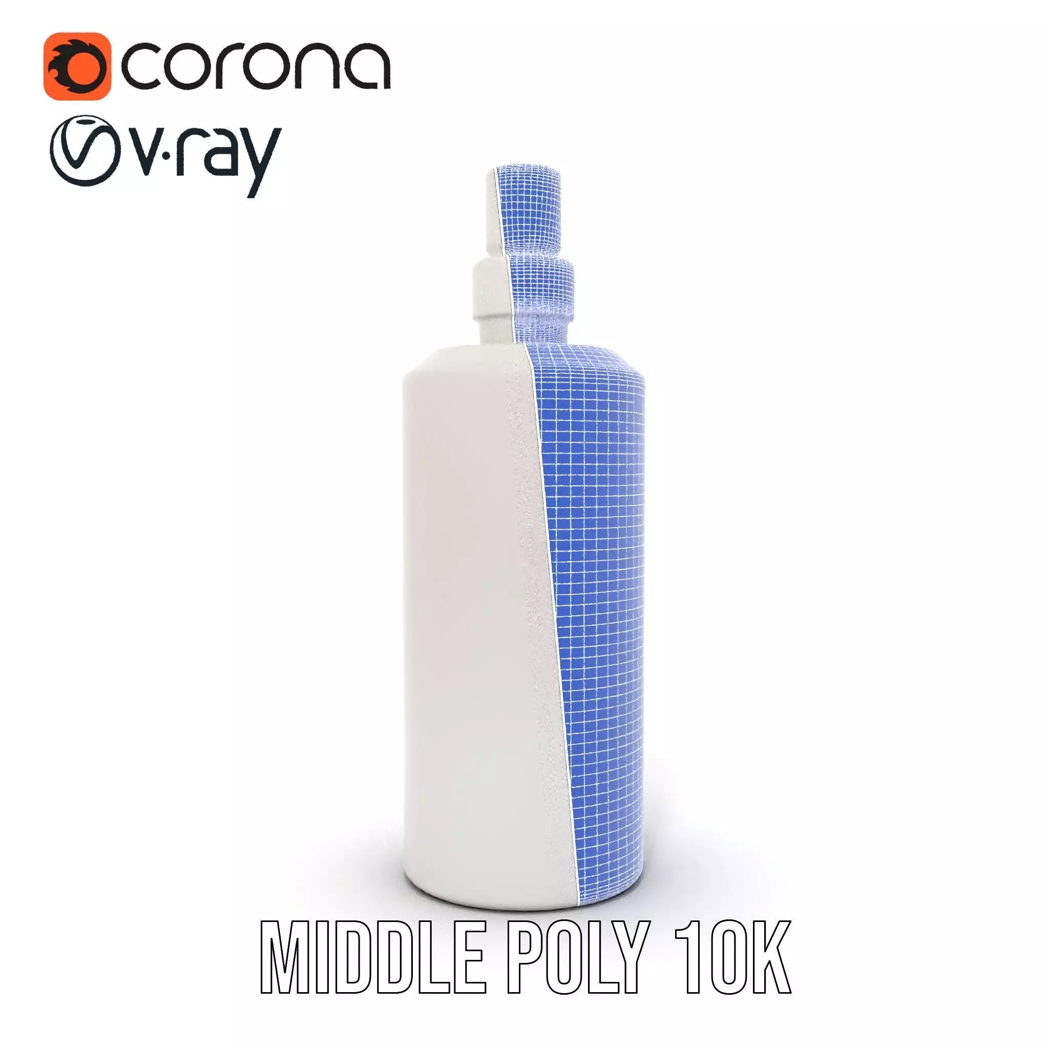 Sleek Silver Dispenser model pack Low-poly 3D model_24