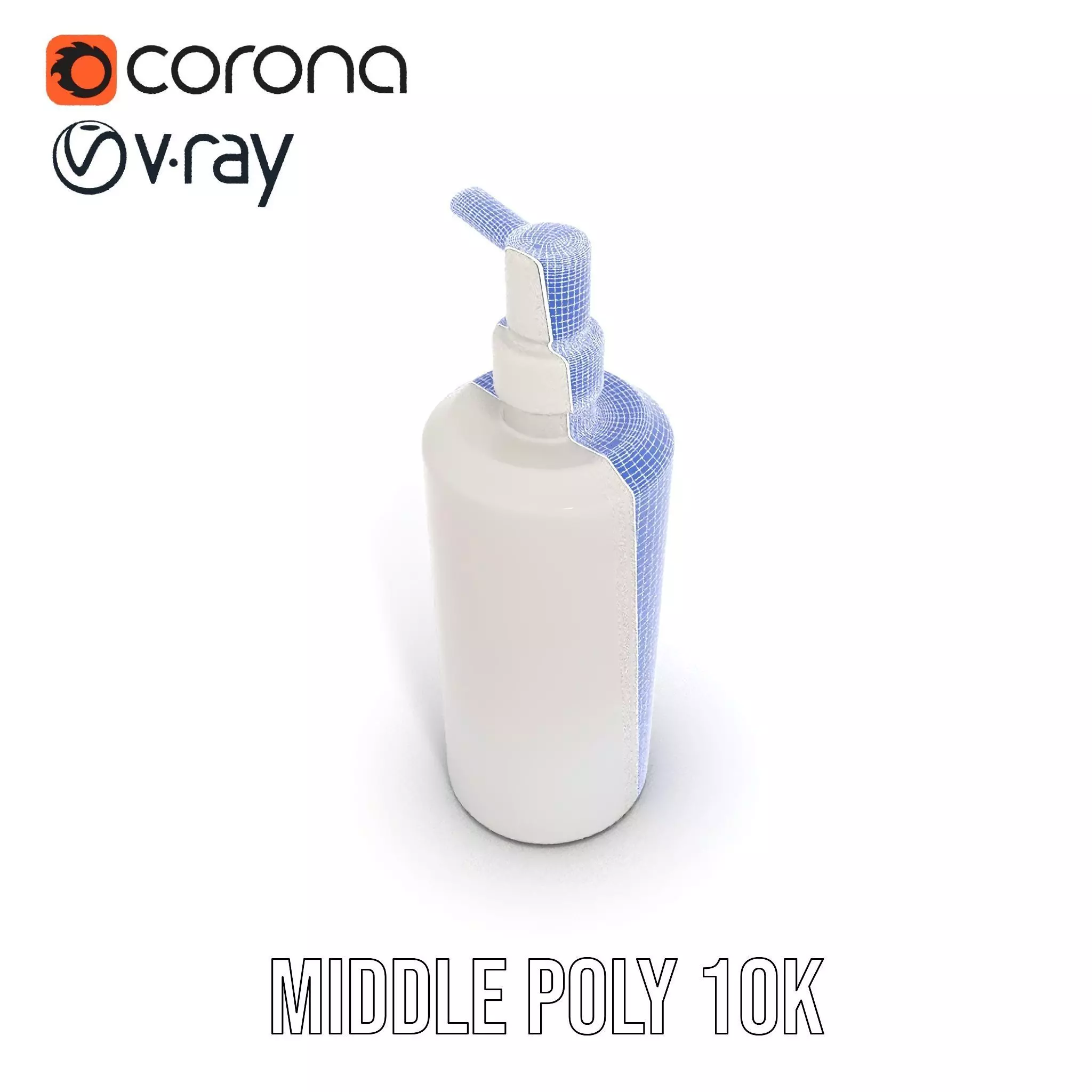 Sleek Silver Dispenser model pack Low-poly 3D model_29