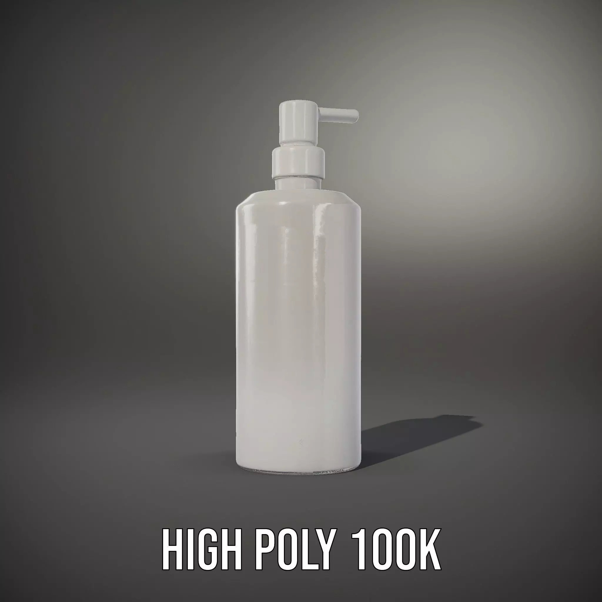 Sleek Silver Dispenser model pack Low-poly 3D model_10