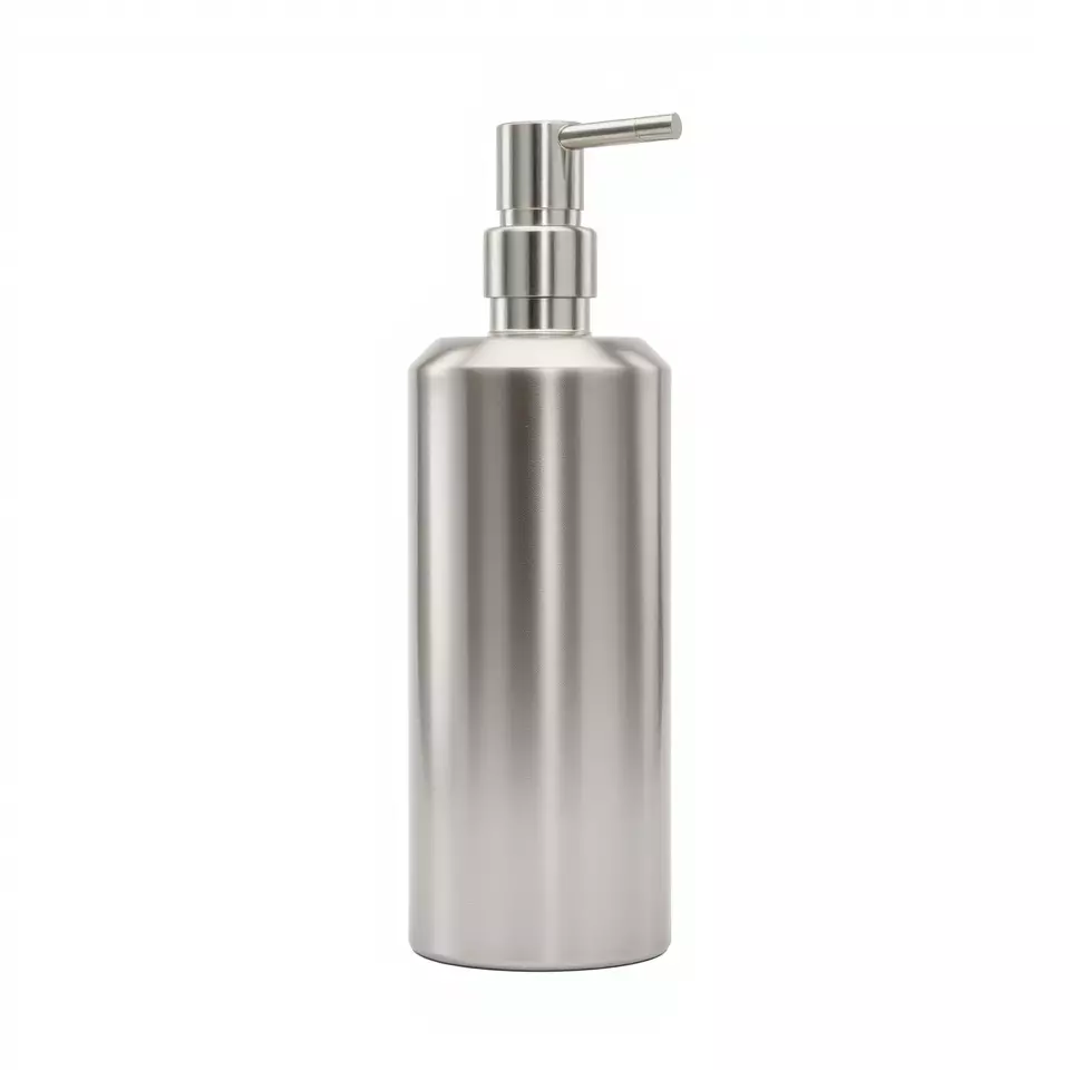 Sleek Silver Dispenser model pack Low-poly 3D model_2