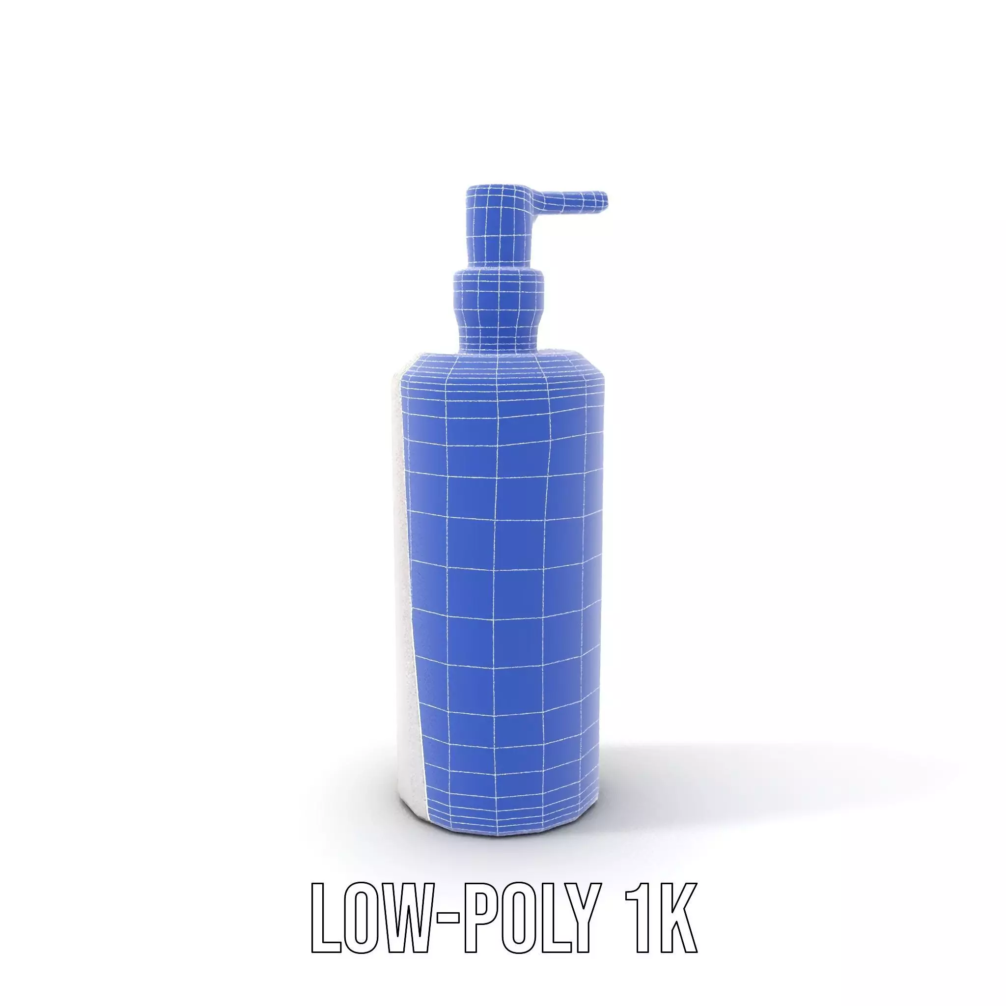 Sleek Silver Dispenser model pack Low-poly 3D model_9