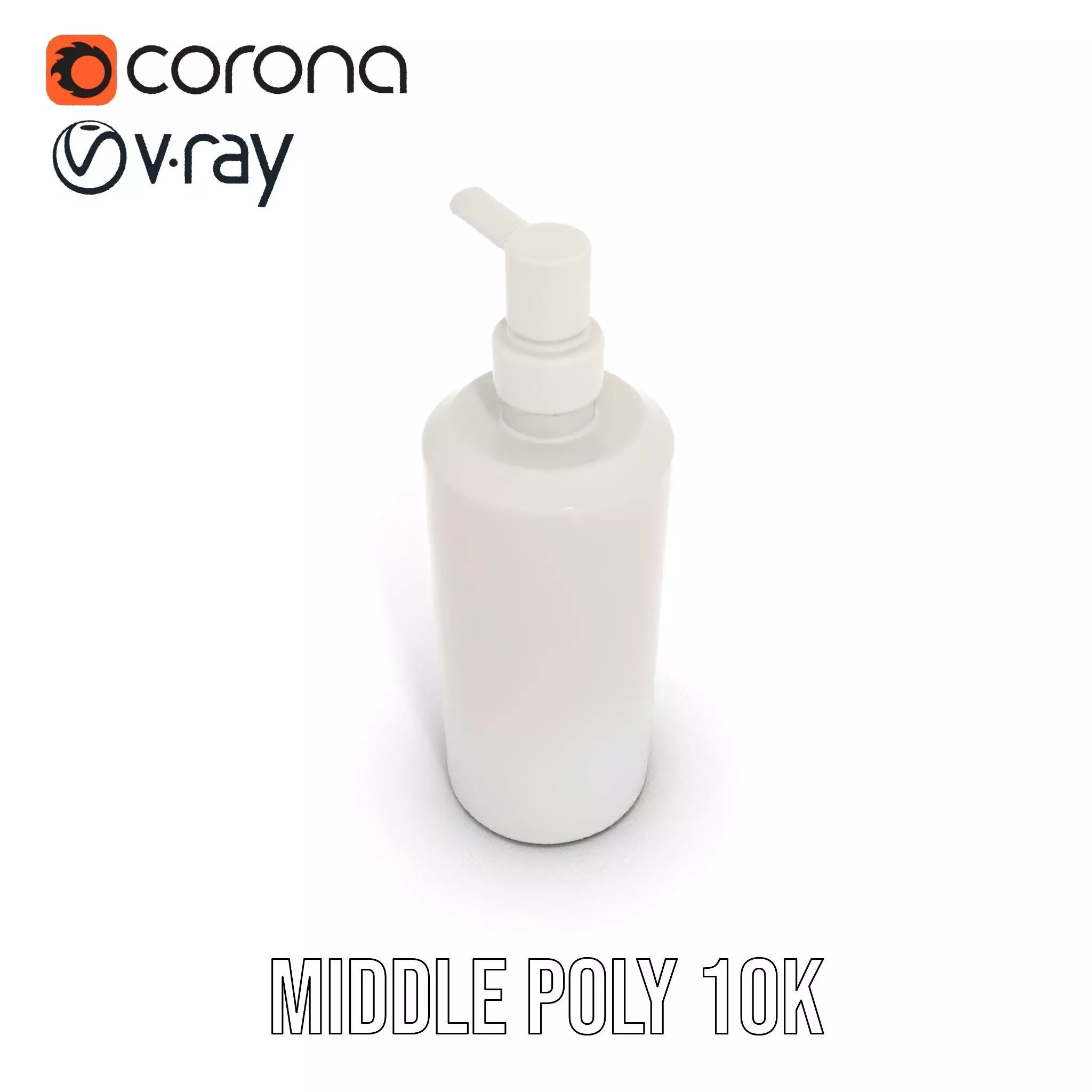 Sleek Silver Dispenser model pack Low-poly 3D model_5