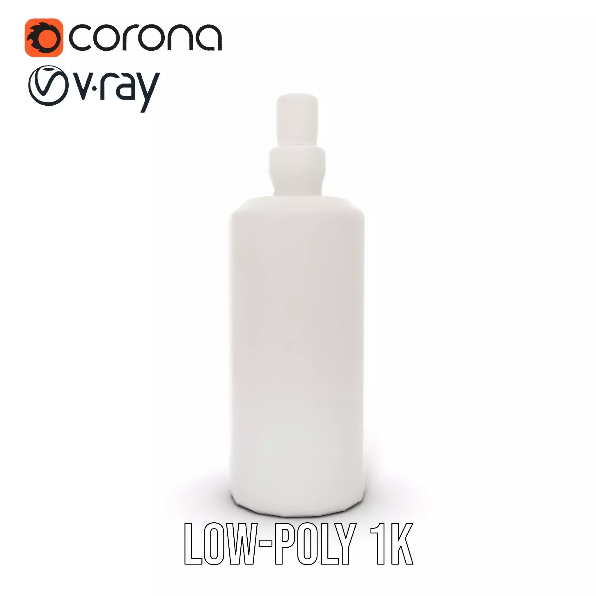 Sleek Silver Dispenser model pack Low-poly 3D model_20