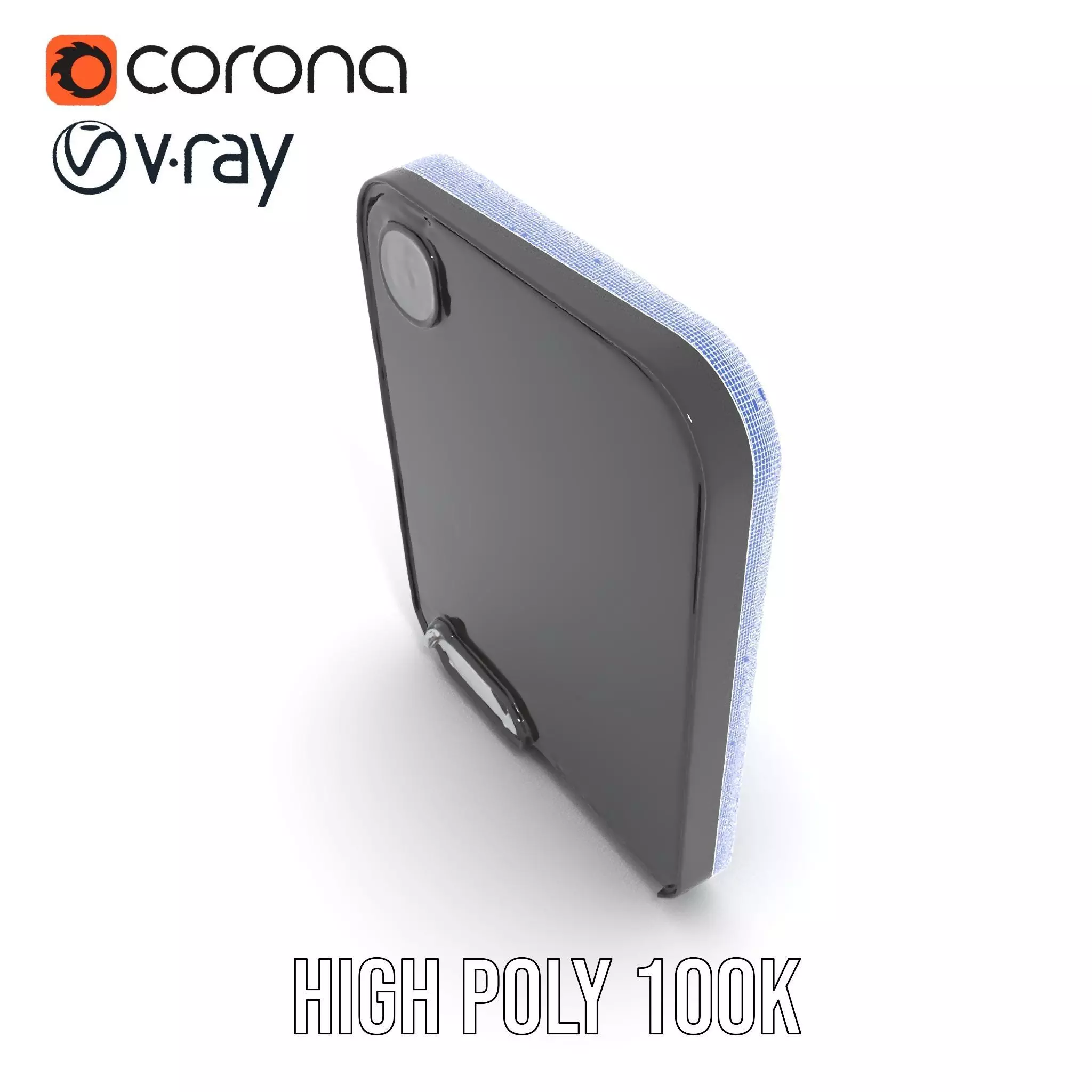 Sleek Wall Mirror model pack Low-poly 3D model_34