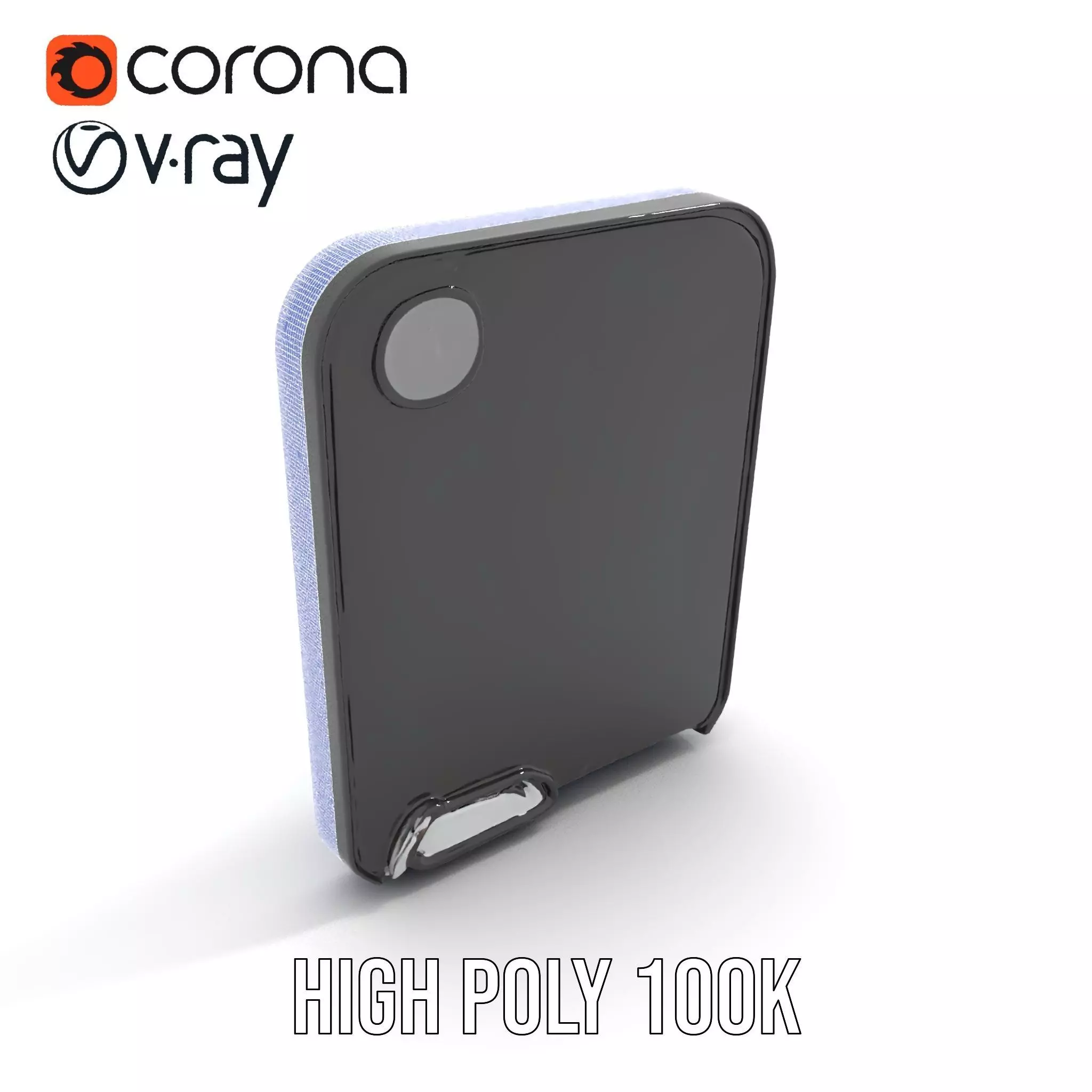 Sleek Wall Mirror model pack Low-poly 3D model_20