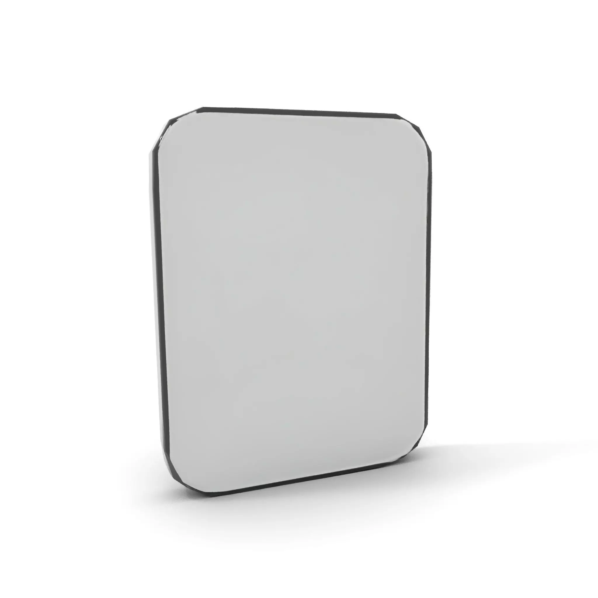 Sleek Wall Mirror model pack Low-poly 3D model_9
