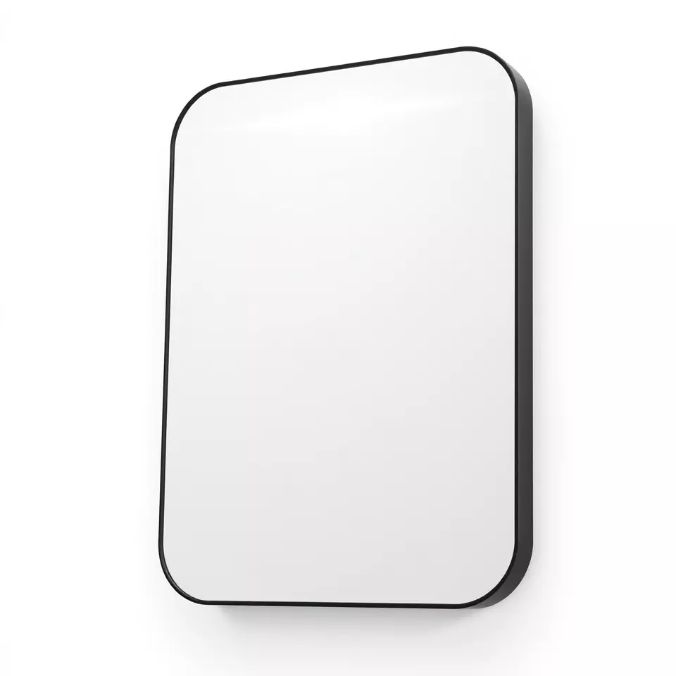 Sleek Wall Mirror model pack Low-poly 3D model_2