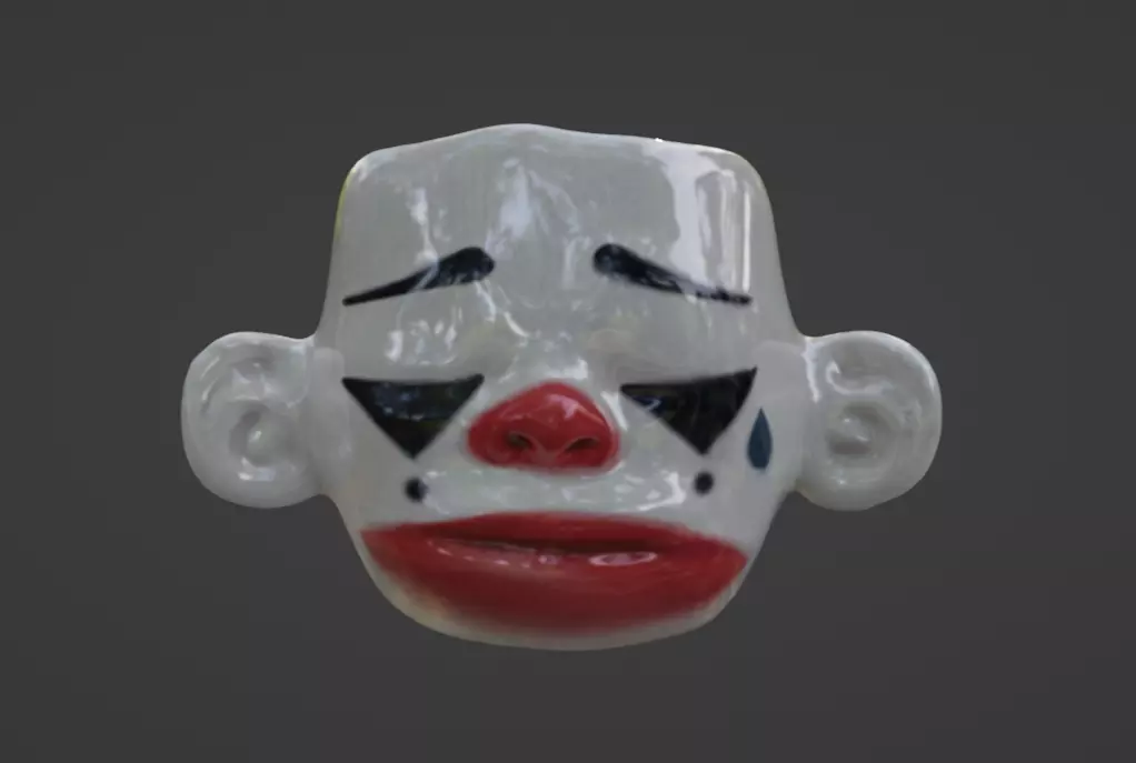 Clown Head Mug 3D model