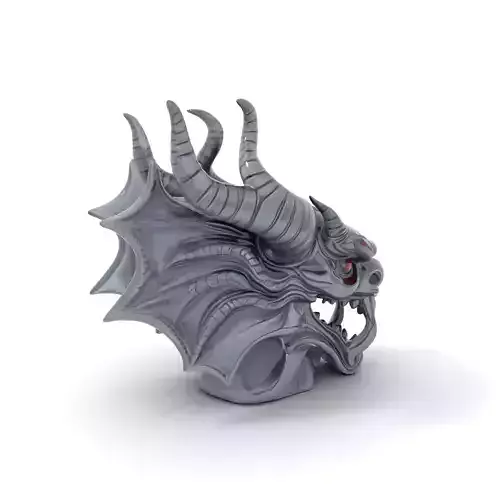 Shadow Dragon Head model pack