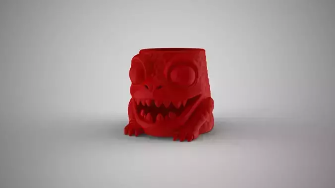 Monster Halloween Pen Holder 1