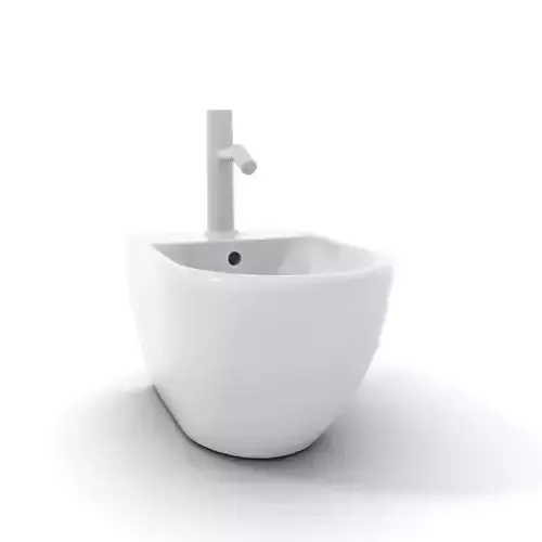Elegant Ceramic Basin model pack Low-poly 3D model