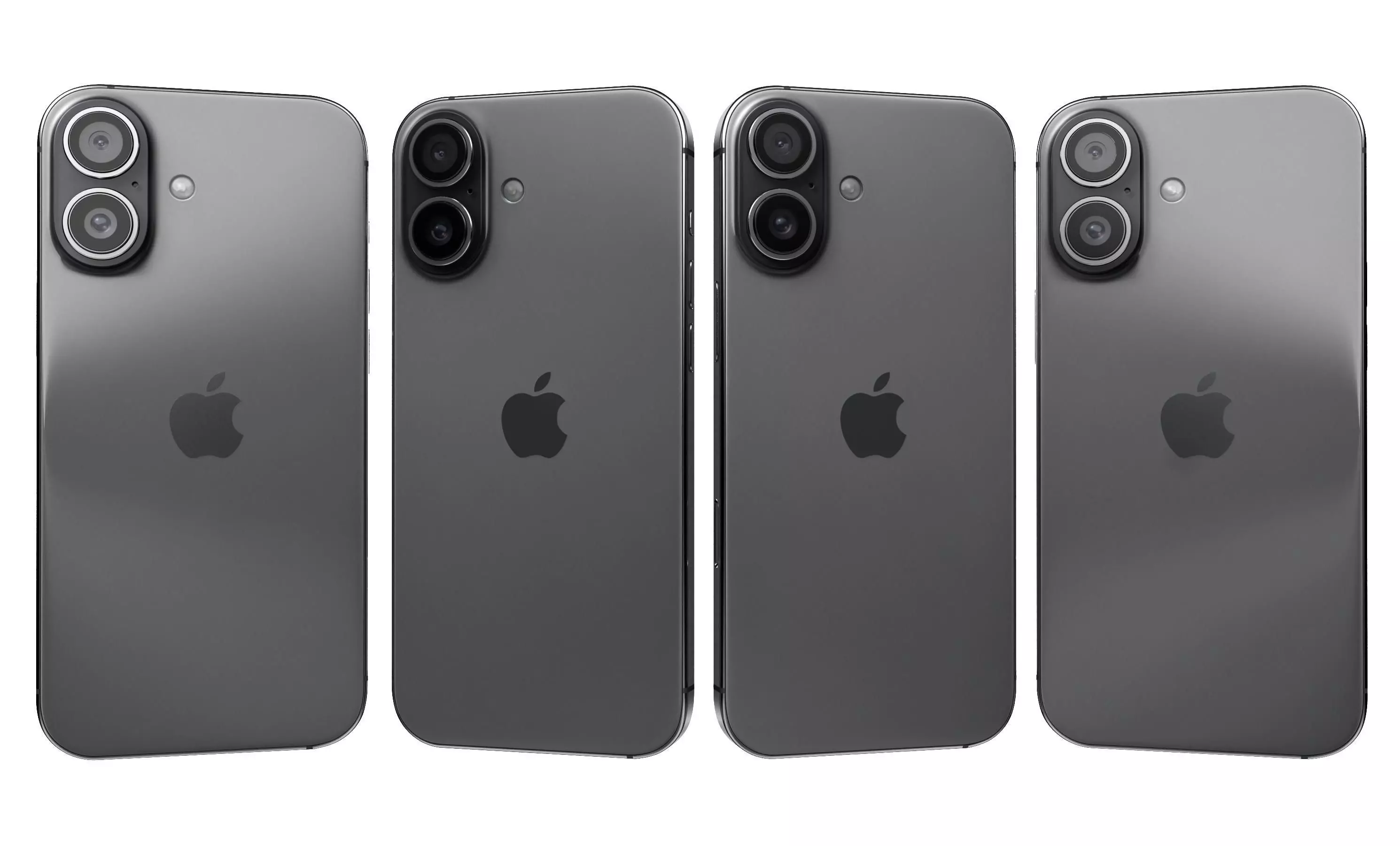 Apple iPhone 17 Gray 3D model_6