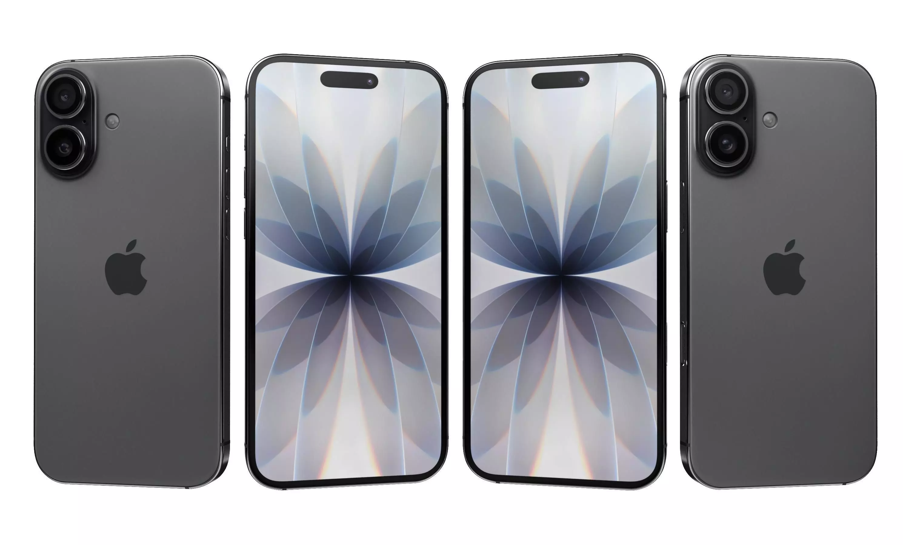 Apple iPhone 17 Gray 3D model_2