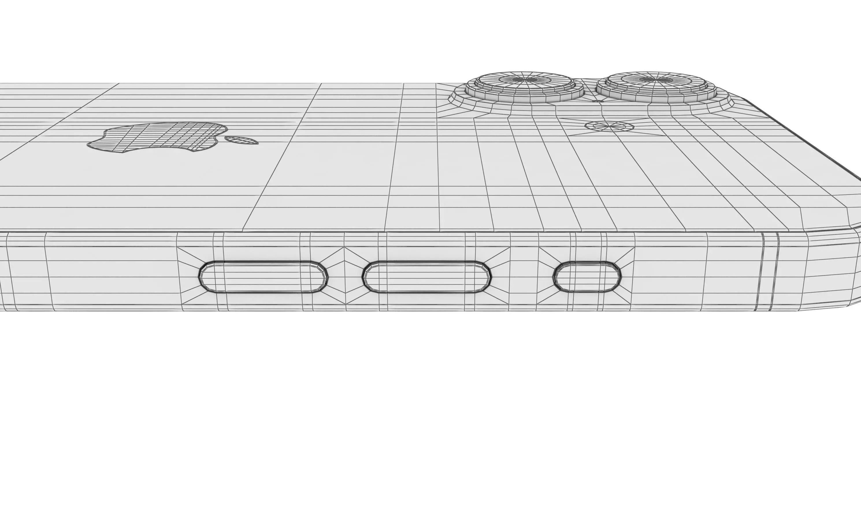 Apple iPhone 17 Gray 3D model_22