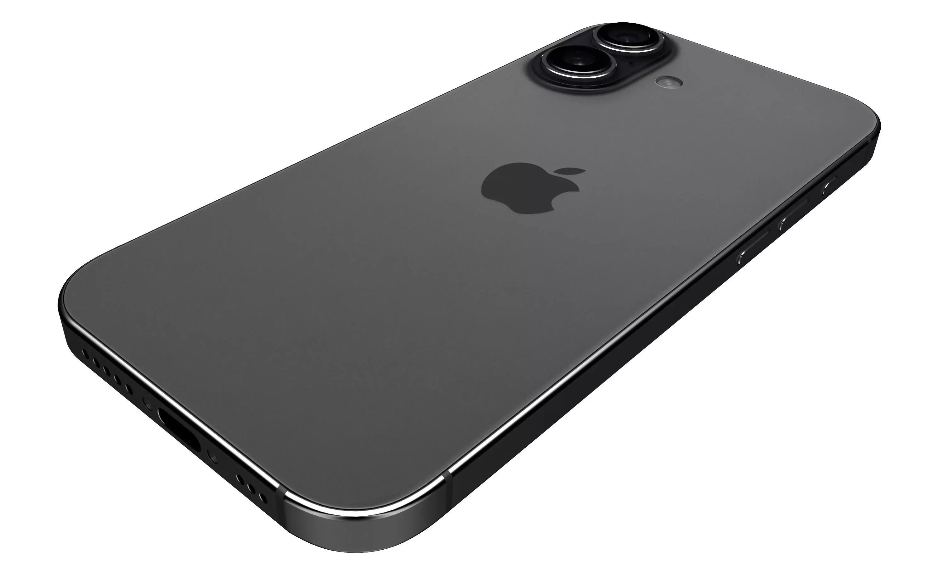 Apple iPhone 17 Gray 3D model_7