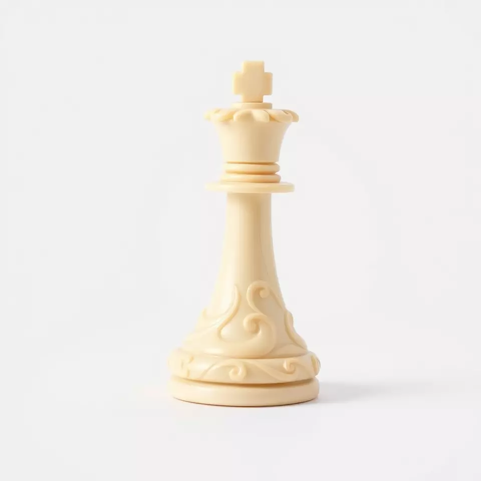 Ivory Chess King model pack Low-poly 3D model_2