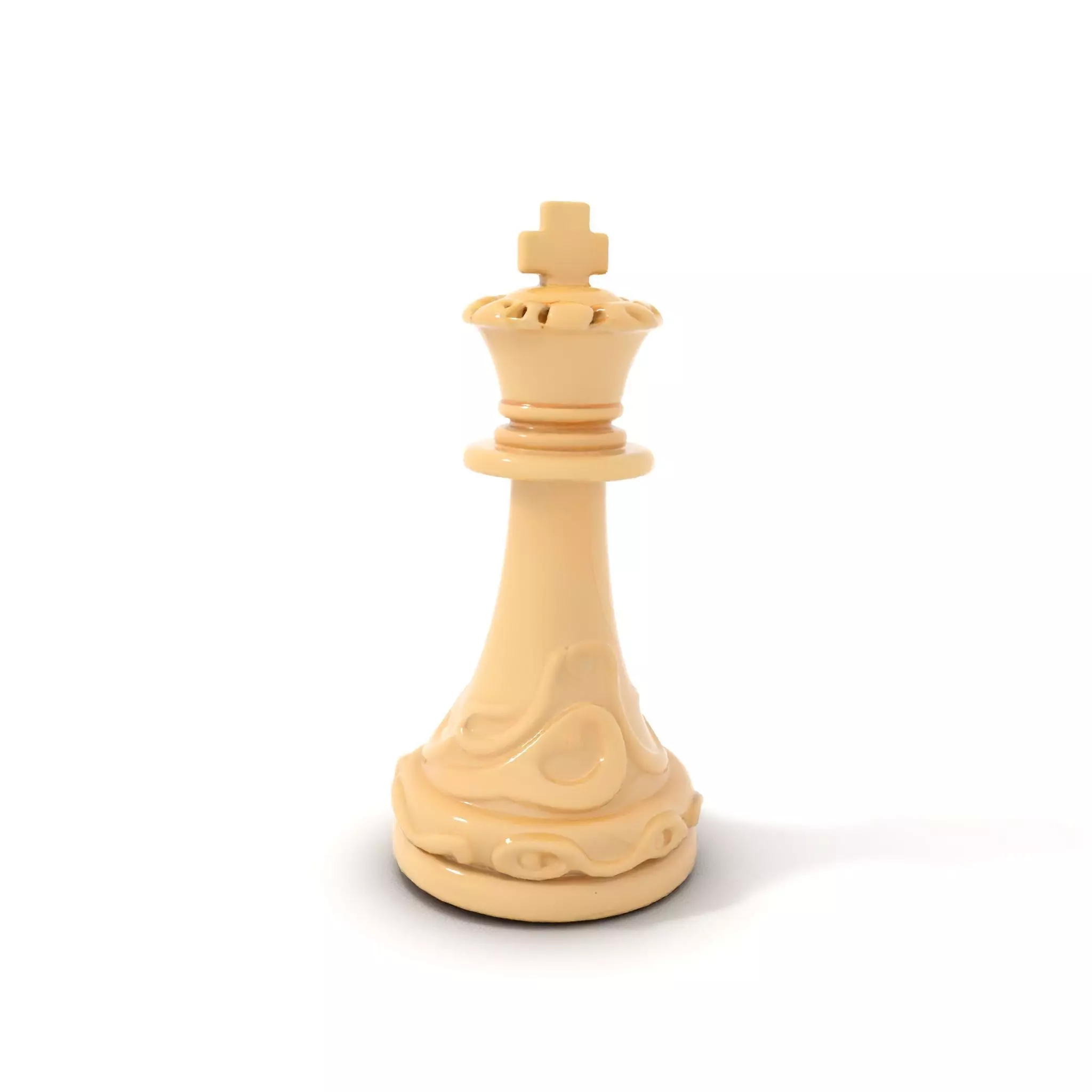 Ivory Chess King model pack Low-poly 3D model_5