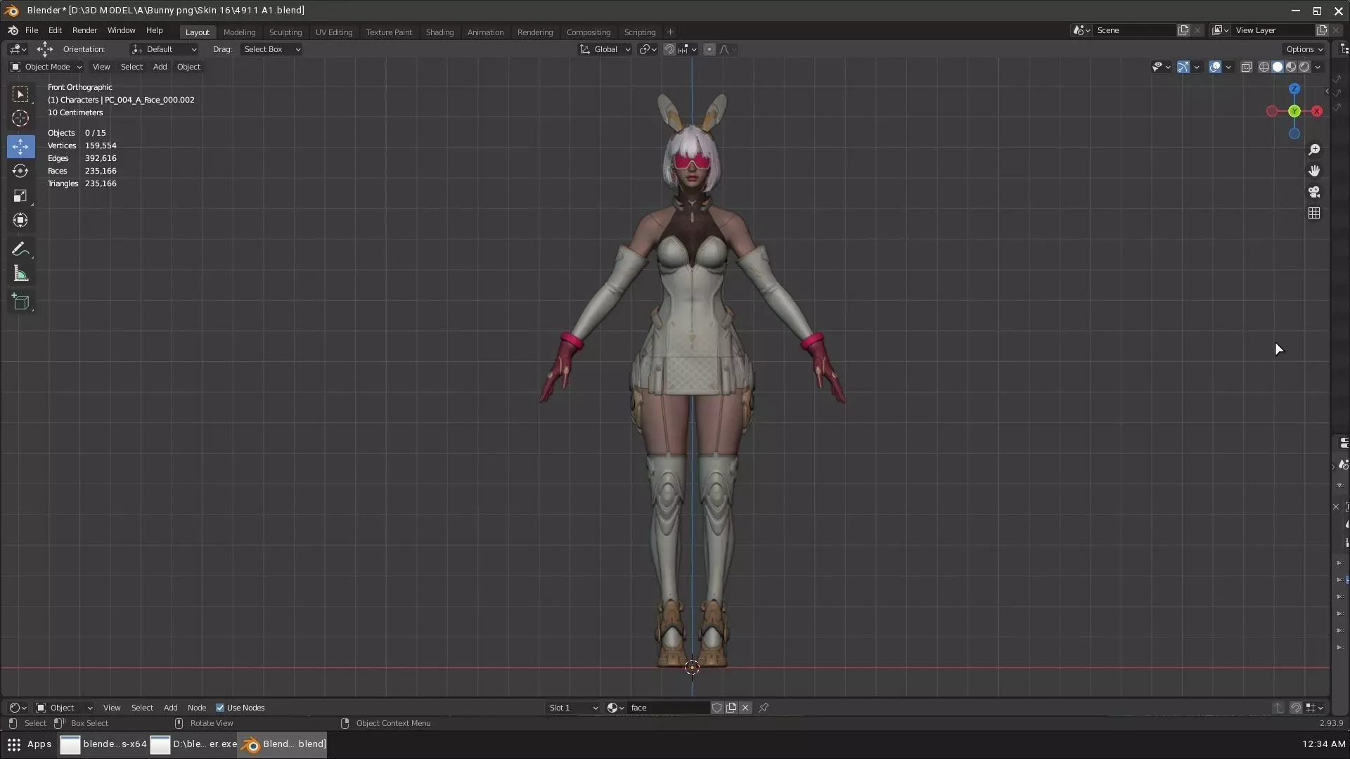 The First Descendant Skin 16 3D model_5