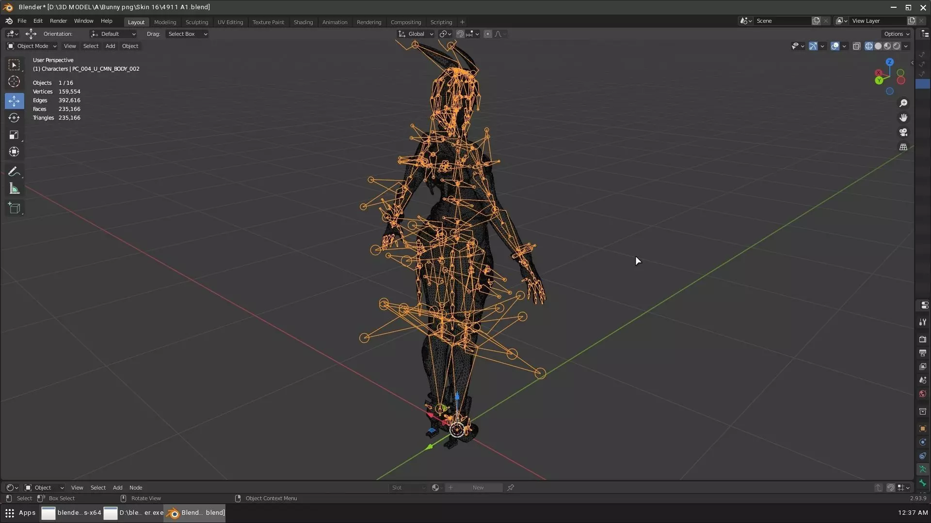 The First Descendant Skin 16 3D model_15
