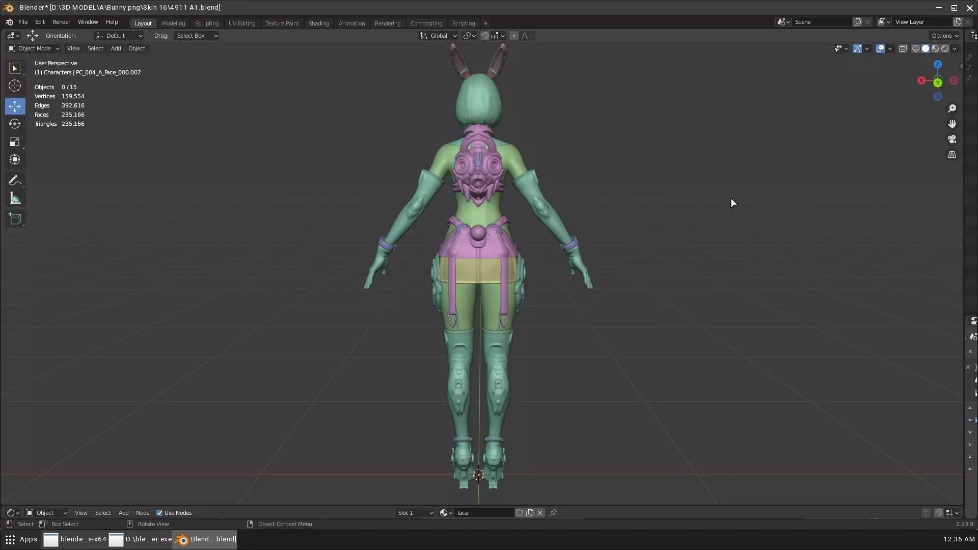 The First Descendant Skin 16 3D model_12