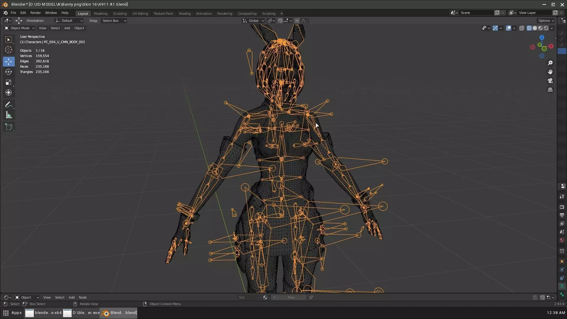 The First Descendant Skin 16 3D model_13