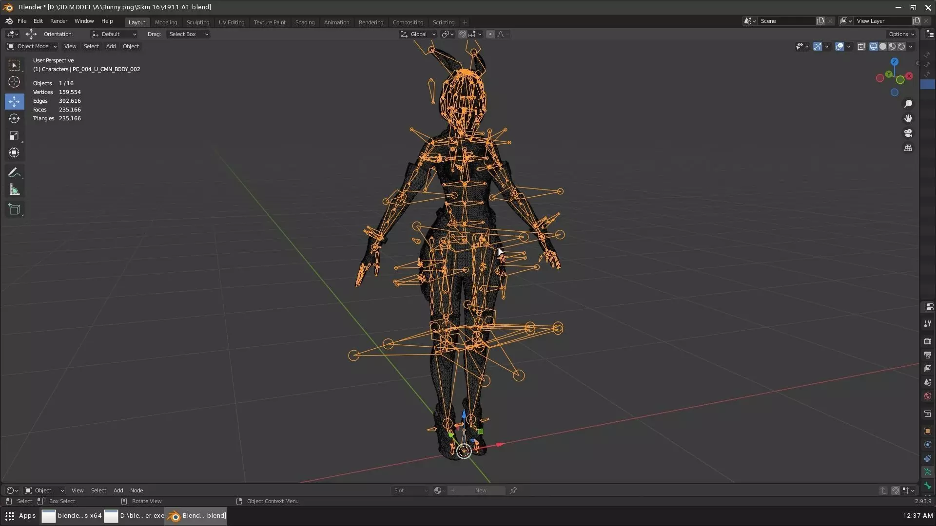The First Descendant Skin 16 3D model_14