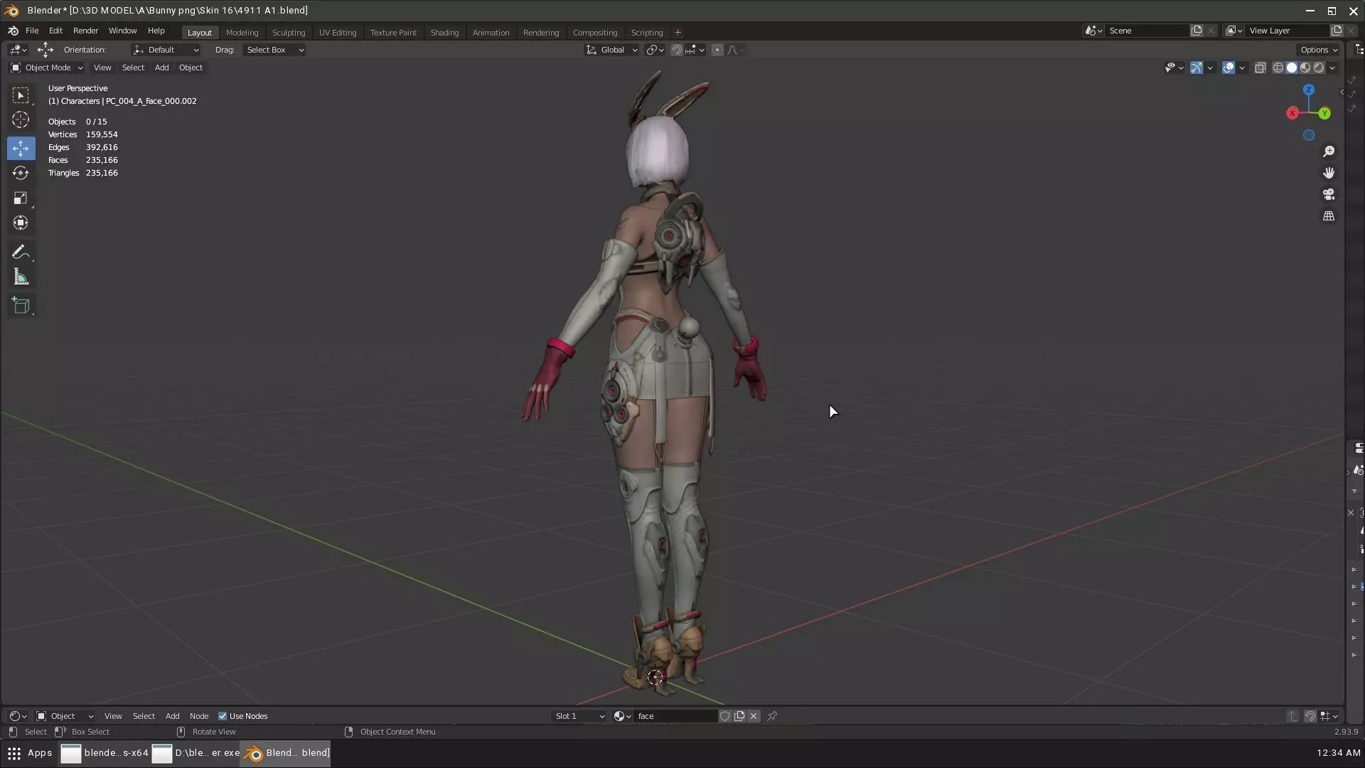 The First Descendant Skin 16 3D model_6