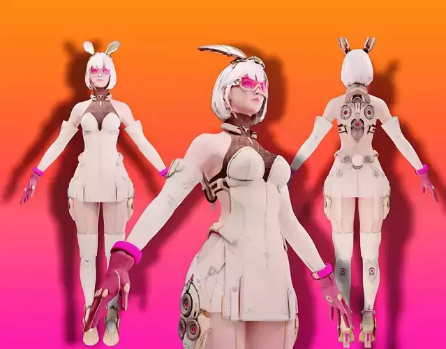 The First Descendant Skin 16 3D model