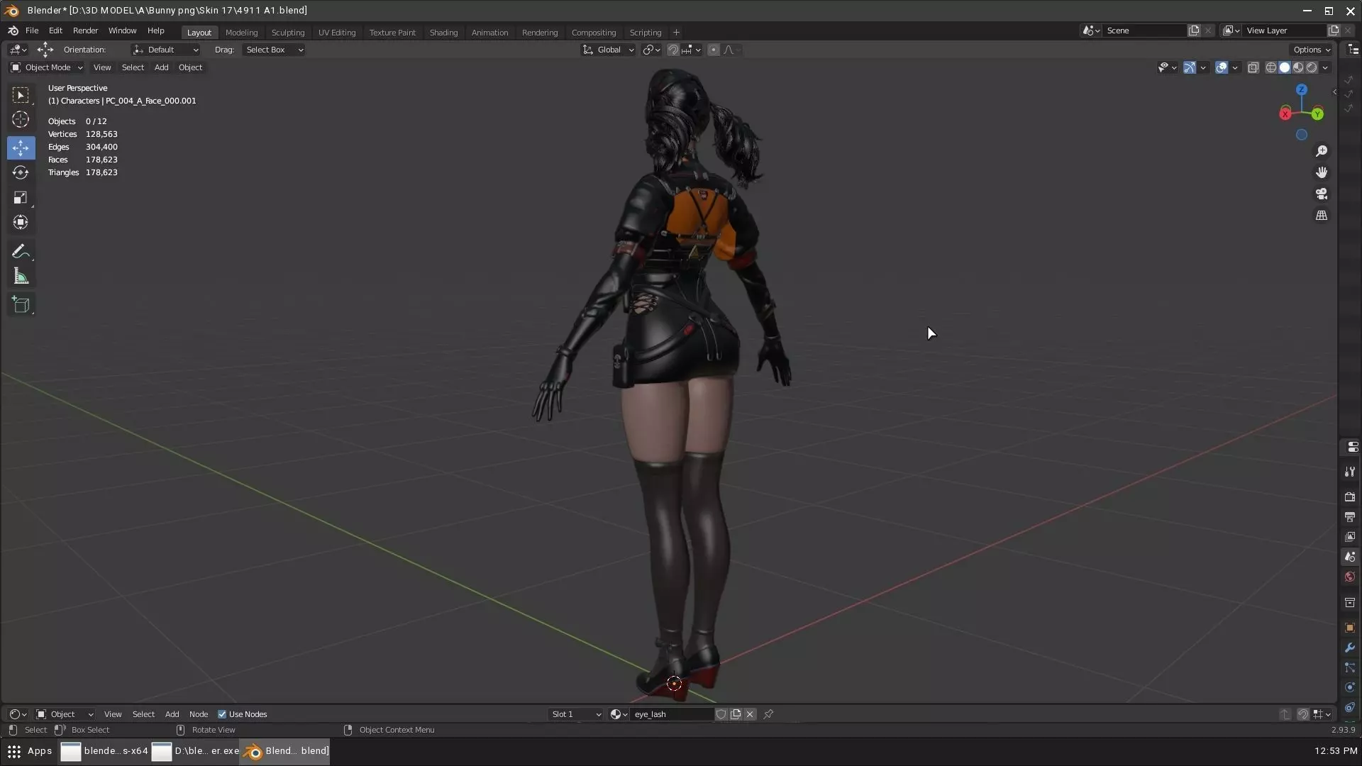 The First Descendant Skin 17 3D model_9
