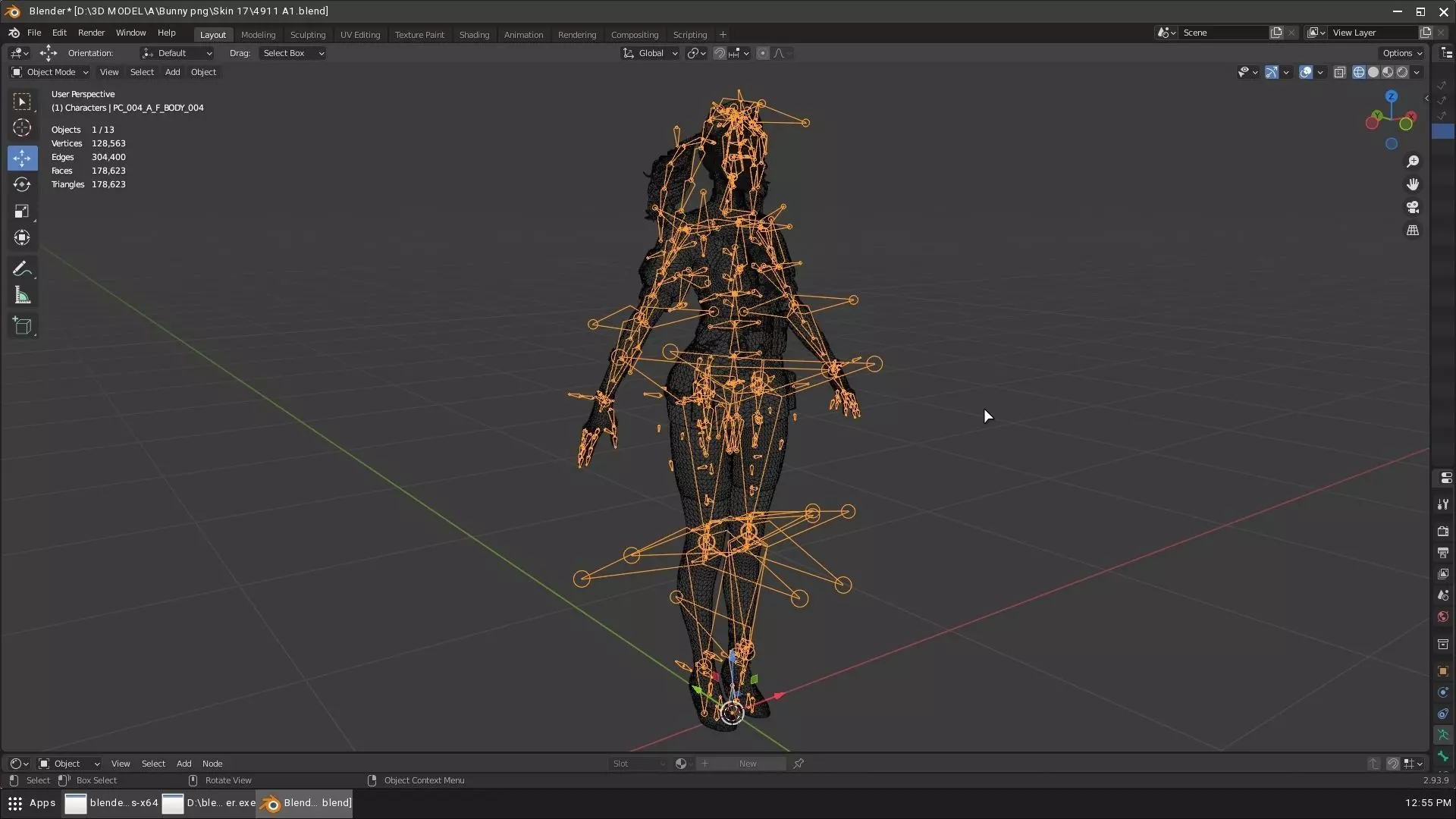 The First Descendant Skin 17 3D model_16