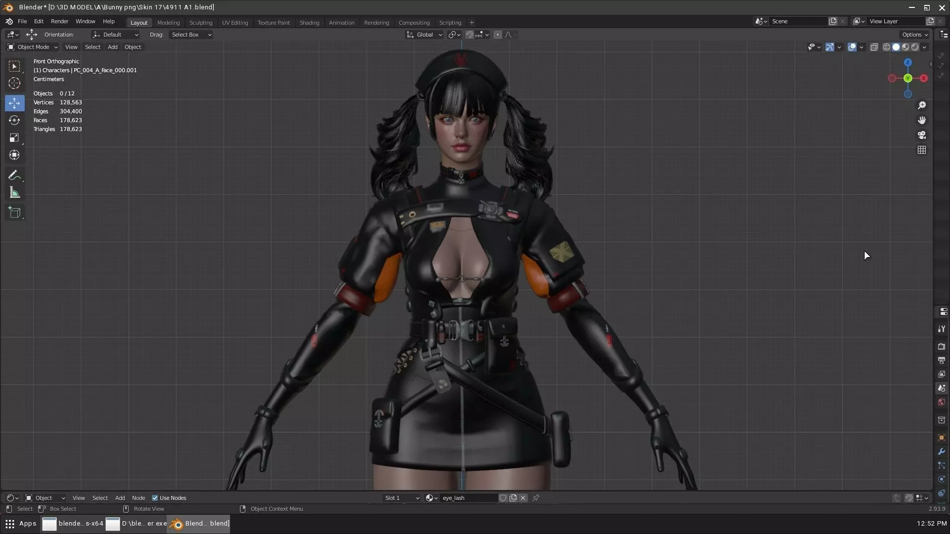 The First Descendant Skin 17 3D model_6
