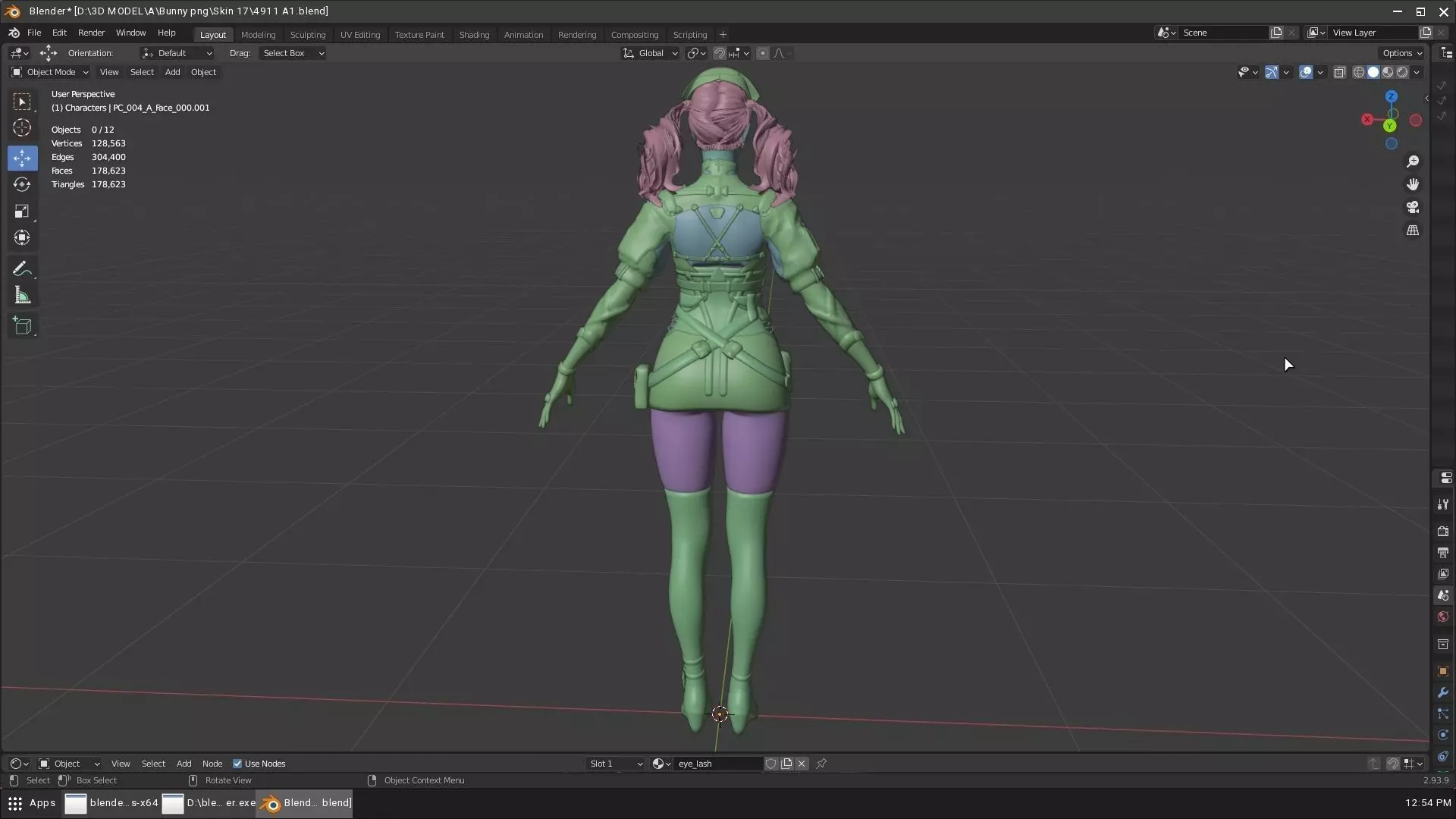 The First Descendant Skin 17 3D model_14