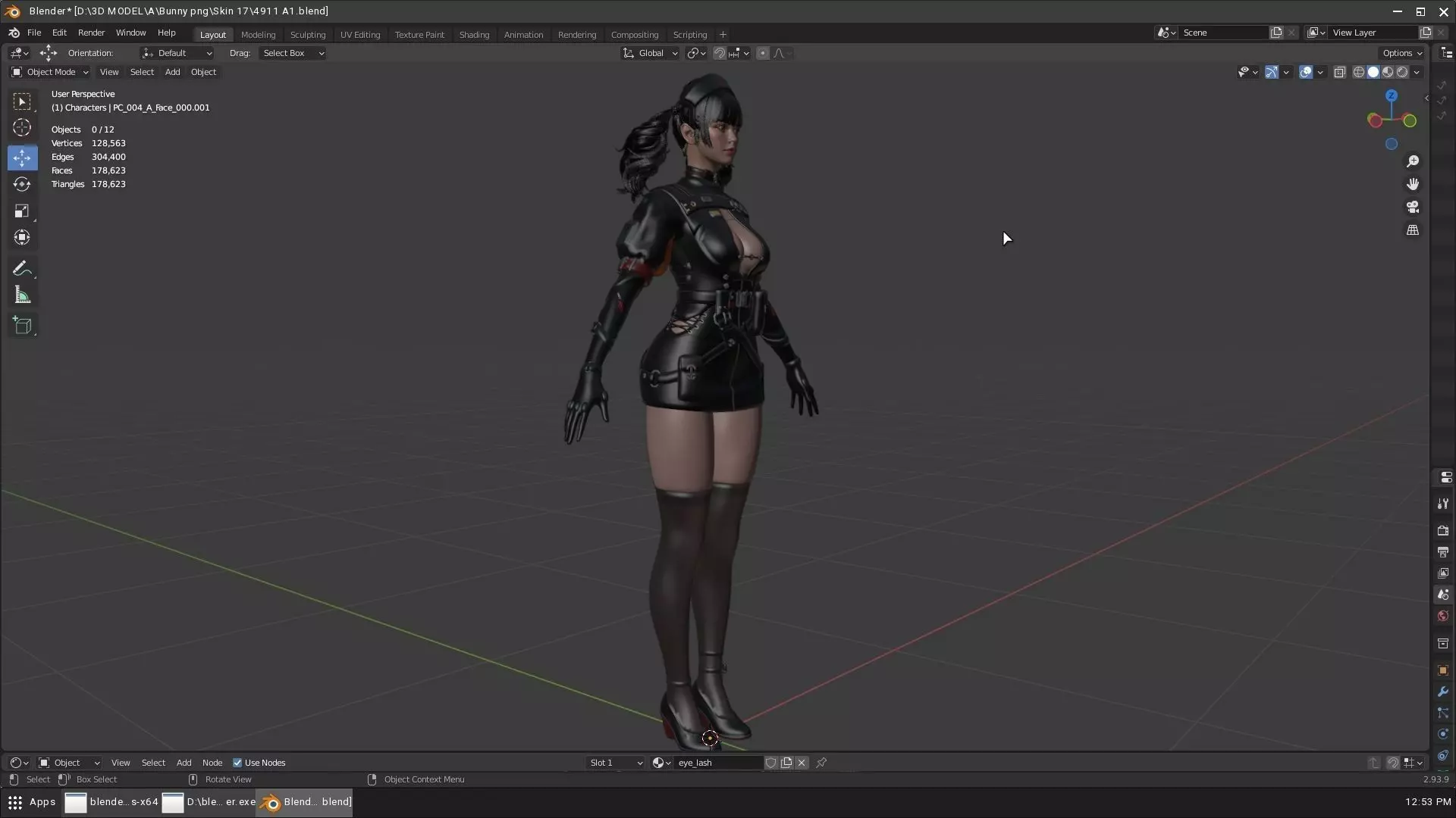 The First Descendant Skin 17 3D model_12