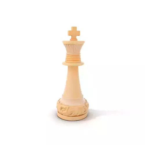 Ivory Chess King model pack