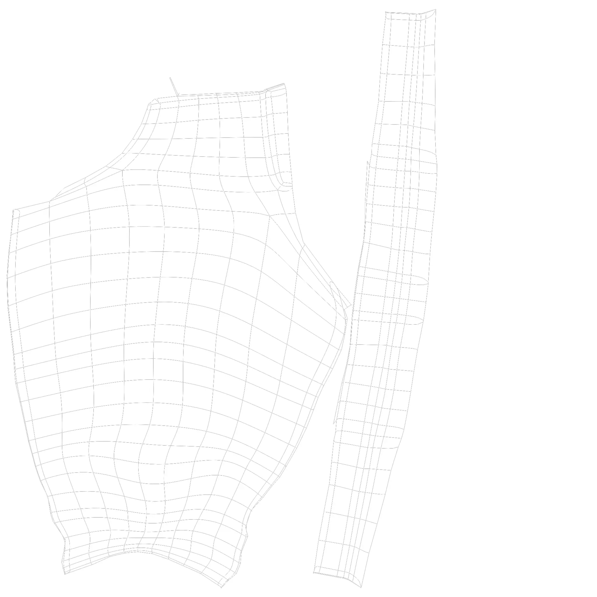 Stylized Security Guard Character Rigged 3D Model 3D model_13