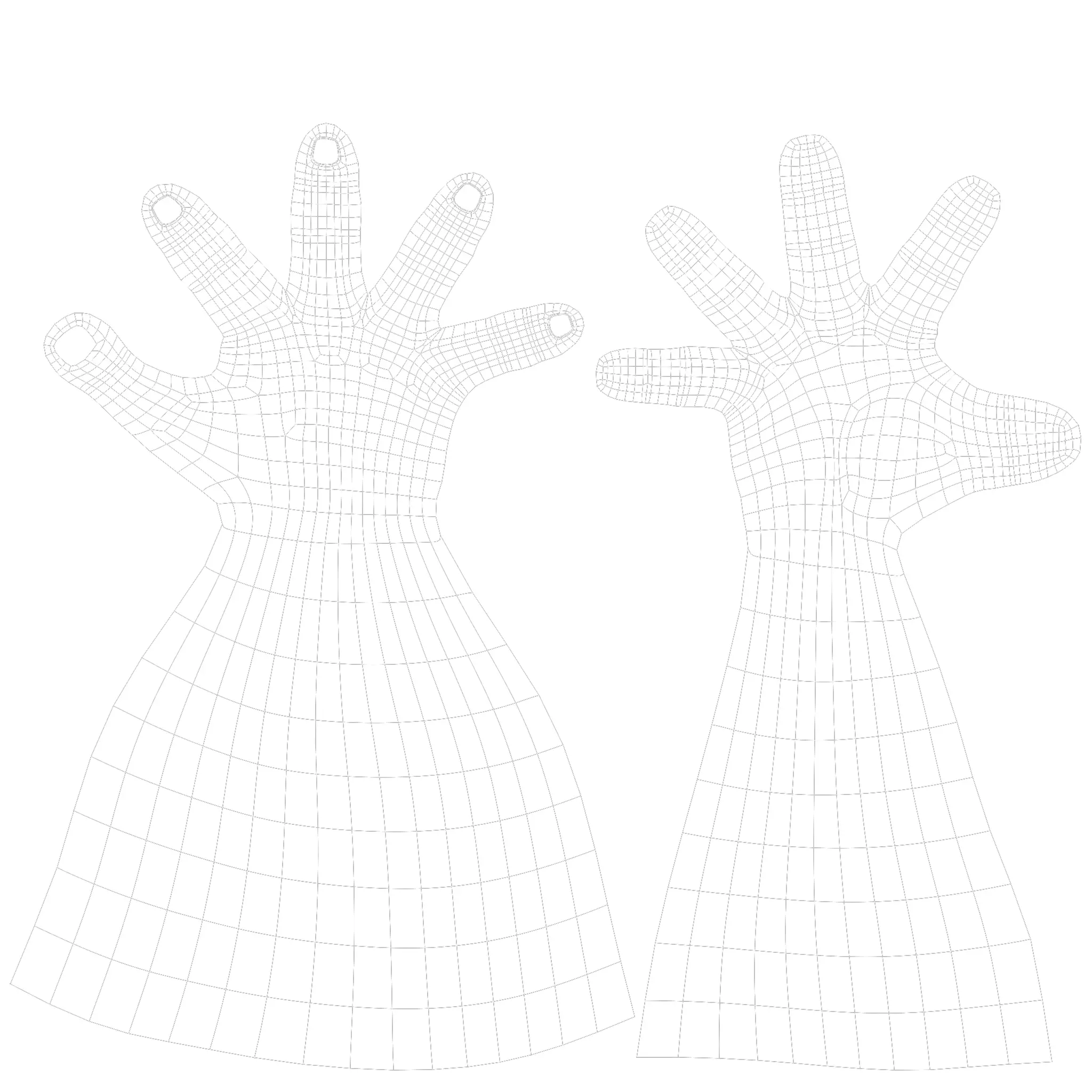 Stylized Security Guard Character Rigged 3D Model 3D model_10